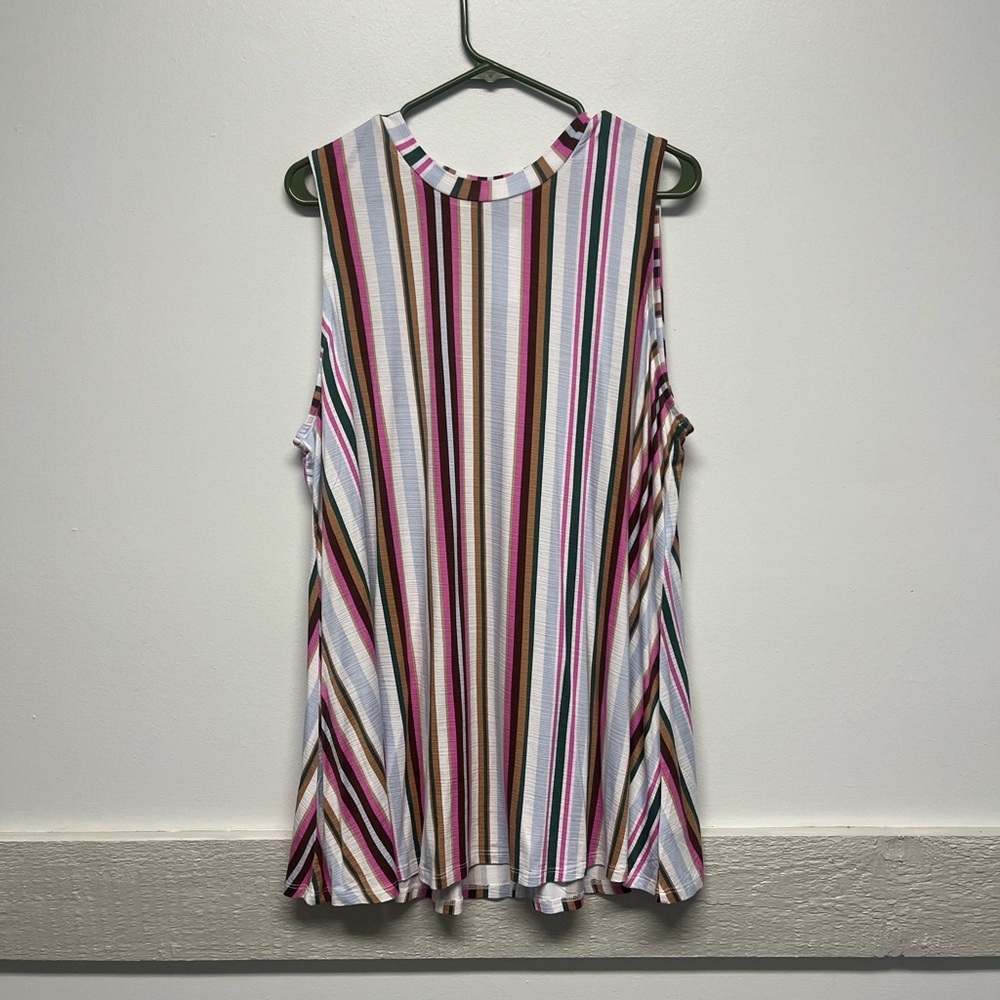 NWT Plus Size Lane Bryant Sleeveless Swing Tank 22/24